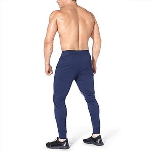 Chándal con estampado de logotipo personalizado para hombre, superventas, a la moda, suave, para correr, en blanco, gris, pantalones de chándal para hombre, pantalones de chándal deportivos ajustados cónicos - Product Image 5
