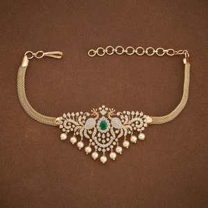เครื่องประดับร่างกายแฟชั่น Zircon Bajuband 177161 ประดับด้วยเพชรซิร์คอนอย่างหรูหรา - Product Image 1