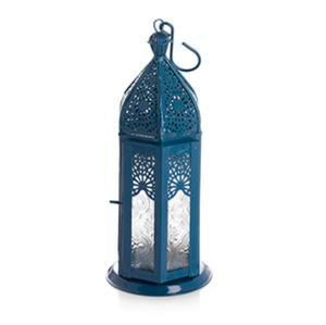 <b>Moroccan</b> Shape Metal & Glass Candle <b>Lantern</b> Golden Finished for Home & Garden Decorative Hanging Candle <b>Lantern</b> - Product Image 5