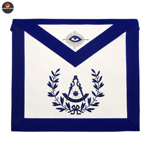 Delantal bordado a mano con diseño OEM de nuevo color y estilo único Lodge Master Mason - Product Image 3
