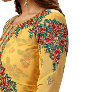 Low Maqam Western Factory Proveedor directo Full Custom High Quality Party Wear Traje de 3 piezas completamente bordado para mujeres - Product Image 6