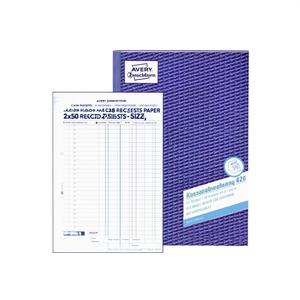 Papel para Recibos de Caja Registradora AVERY ZWECKFORM A4, 2x50 Hojas por Paquete, Serie 428 - Paquete de 5 - Product Image 2