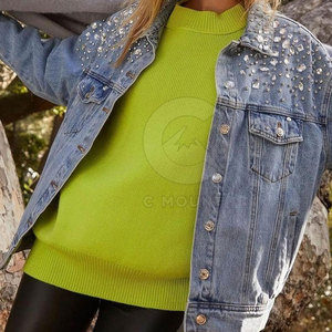 Vente à chaud veste en strass de qualité supérieure veste en strass pour femmes confortables pour l'hiver en vente en ligne - Product Image 5
