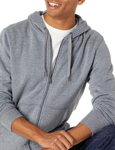 Servicio OEM al por Mayor, Ropa Casual para Hombre, Sudadera con Capucha de Forro Polar de Manga Larga, Diseño Personalizado, Impresión en Relieve, Invierno, ODM - Product Image 4