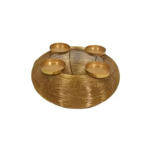 Handcrafted Metal <b>Candle</b> <b>Holder</b> Sophisticated Modern Decor Piece for Celebration Event Interior Styling - Product Image 3