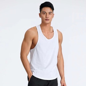 เสื้อกล้ามครอปสำหรับผู้ชายเสื้อครอปใส่เล่นกีฬาเสื้อกล้ามโลโก้ออกแบบได้ตามที่ต้องการ - Product Image 2