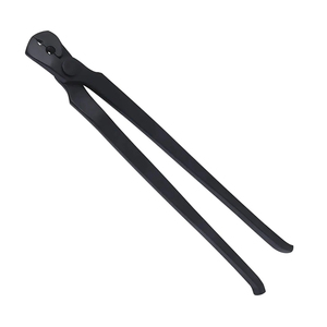Black Coated Horse Farrier <b>Tool</b> Shoe Care Professional Steel Solid Grip Nail <b>Puller</b> Durable Farrier Equipment Hoof Maintenance - Product Image 3