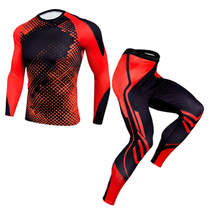Conjunto Deportivo Personalizado Estilo 2021, Resistente al Viento, Talla Grande, Tela Cómoda de Secado Rápido, Ropa Deportiva para Hombre, Pantalones para Gimnasio, Fitness y Entrenamiento - Product Image 2