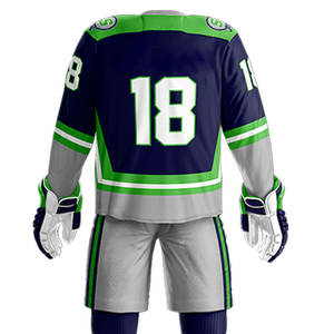 Vêtements de sport, hockey sur glace, design populaire, uniforme de sport, uniforme de hockey sur glace léger, fabriqué au Pakistan - Product Image 5