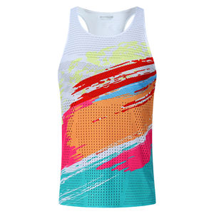 High Quality Mens Quick Dry Tank Top Cotton Fitness Wear Casual Knitted Gym Vest For Training And Workout 100% Polyester - Product Image 2