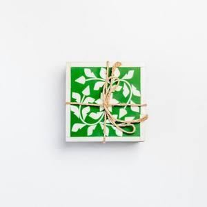 Latest Design Marble Coasters And White Color <b>Round</b> Shape Top Selling Home and Restaurant <b>Table</b> <b>Mats</b> and Pads New Style Coasters - Product Image 5