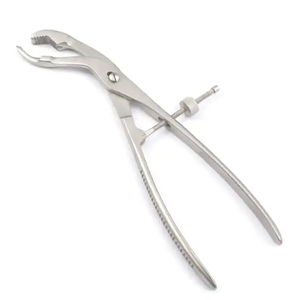 Rongeurs de hueso personalizadas, equipo de cirugía oral de 15cm, fórceps de sujeción de hueso de laboratorio médico, acero inoxidable alemán - Product Image 1