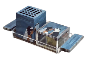 เตาเผาอะคริลิคไม้แบบดั้งเดิมพร้อมกลิ่นชารูปทรงสี่เหลี่ยม - Product Image 6