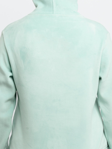Moda callejera Ropa de mujer Chándales Precio barato Slim Fit Cremallera Sudadera con capucha y pantalón Conjuntos de 2 piezas - Product Image 4