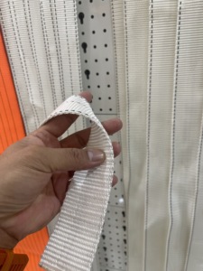 Eslinga de cincha de poliéster tejido de alta resistencia de la mejor calidad, duradera, 5cm, 5 toneladas, Color blanco, amarre de carga de Vietnam - Product Image 2