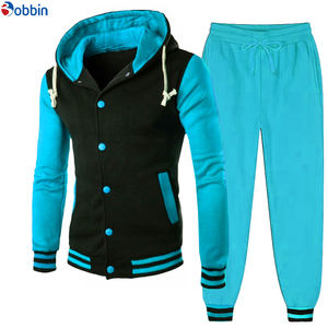 Conjuntos Deportivos de Gimnasio con Logotipo Personalizado de Última Moda, Sudaderas Clásicas de Béisbol para Hombre y Pantalones para Correr, Conjuntos Deportivos con Parches - Product Image 5