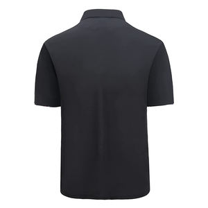 Poliéster de alto rendimiento para hombre para Polo Logotipo personalizado Camisetas de golf de manga corta Punto antiarrugas para publicidad - Product Image 3