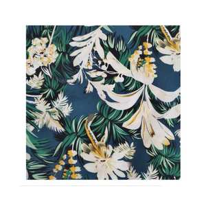 Tela tejida de mezclilla rígida rotativa oscura de sarga de rayón con estampado personalizado de gran fábrica para jeans de novio No se requiere estiramiento - Product Image 2