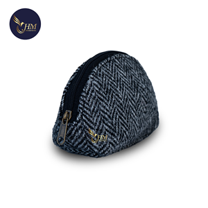 Nouveau portefeuille de luxe 100% laine pure avec fermeture à glissière Portefeuille de haute qualité pour unisexe - Product Image 5