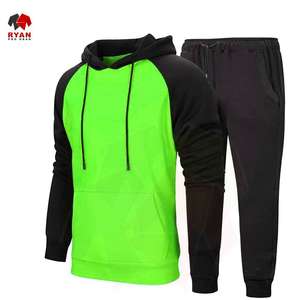 Ensemble de survêtement décontracté pour hommes, personnalisation de la marque OEM ODM, tissu confortable, ensemble de vêtements de sport deux pièces - Product Image 3