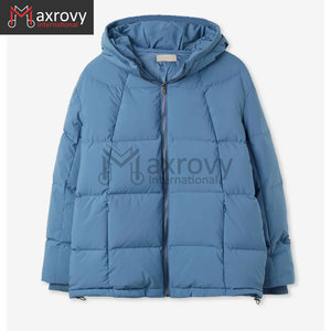 2025 Trendy Winter Bomber <b>Canvas</b> <b>Jacket</b> for Men Comfortable Puffer Style Custom Embroidery Waterproof Breathable Manufacturer's - Product Image 5