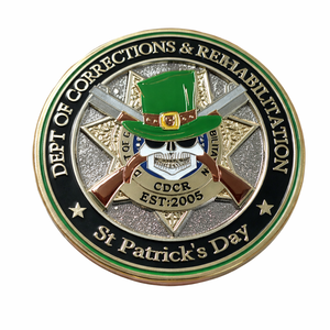 Moneda Conmemorativa del Día de San Patricio - CDCR, Artículo Coleccionable - Product Image 1