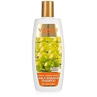 Amla Shikakai Champú Herbal 350ml Caída de cabello natural y control de daños Fortalece las raíces, repara el cabello Limpiador sin sulfato. - Product Image 3