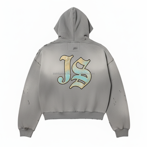 Premium 420 GSM Mujeres Cremallera Sudadera con capucha Vintage Lavado Heavy Fleece Bordado personalizado Logo Streetwear Basics hoodies - Product Image 2