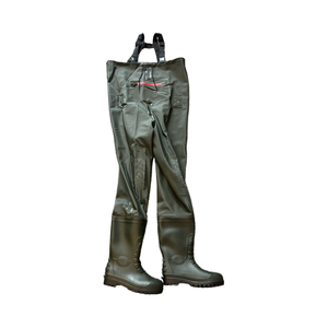 <span class=keywords><strong>Cuissardes</strong></span> de poitrine imperméables en PVC pour hommes et <span class=keywords><strong>femmes</strong></span> pour la chasse et la pêche Semelle extérieure en <span class=keywords><strong>caoutchouc</strong></span> Bottes incluses - Product Image 2