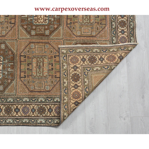 Tapis tissés en coton faits à la main de style vintage authentique pour l'exercice de prière Camping plages en plein air - Product Image 3