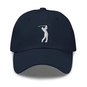 Golf Hat Embroidered Dad Hat Golf Gift For Men Classic Dad Hat Golf Player Cap Golfer Print Gift - Made In Vietnam