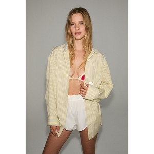 Chemise en coton biologique 100% pour femme GRIMELANGE LUMORE, coupe ample - Product Image 4