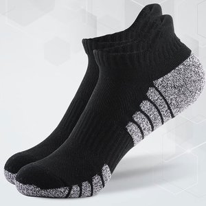 10/20/30/40/50 Pares de Calentadores de Piernas Transpirables y Desodorantes para Hombre, Corte Bajo, Anti-Olor, con Logotipo, Absorben el Sudor, Cómodos para Usar en Verano - Product Image 4