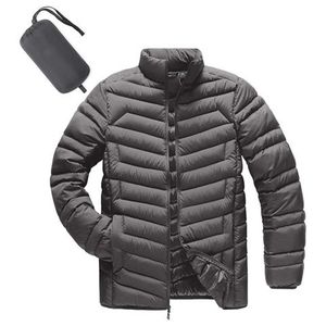 Chaqueta acolchada de invierno clásica para hombre, piel de oveja, estilo informal, resistente a la intemperie, transpirable, cierre de cremallera, relleno de algodón tejido - Product Image 1