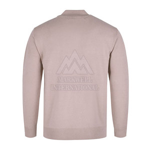 Ropa de invierno Suéteres para hombres Nuevo diseño Transpirable Media cremallera Suéteres para hombres Mejor Venta caliente Suéteres para hombres - Product Image 4