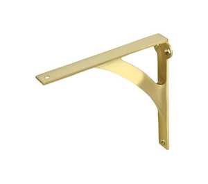Brass <b>Shelf</b> <b>Brackets</b> Traditional - Product Image 1