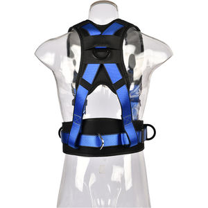 पेशेवर रूप से प्रमाणित अनुकूलित समायोज्य सुरक्षा का पूरा शरीर डबल लॉनीर्ड काम बचाव पतन संरक्षण गिरफ्तारी - Product Image 3