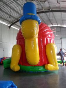 Château gonflable en PVC en forme de tortue pour enfants - Utilisation commerciale amusante en extérieur - Product Image 2