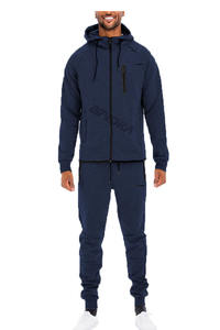 ชุดวอร์มผู้ชายผ้าฝ้าย100% แนวแอกทีฟแขนยาวซิปเต็มชุดสำหรับฤดูหนาวเป็นมิตรกับสิ่งแวดล้อม - Product Image 4