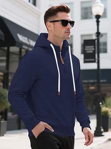 Pull à capuche en polaire de haute qualité pour hommes - Product Image 5