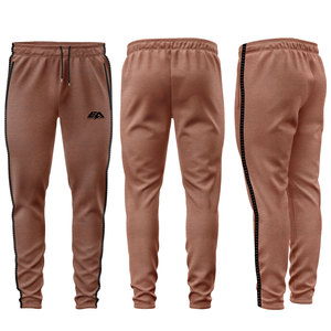 Pantalon de jogging décontracté mi-long en coton imperméable de haute qualité pour hommes, personnalisé, avec taille élastique, idéal pour le printemps, pour garçons - Product Image 1