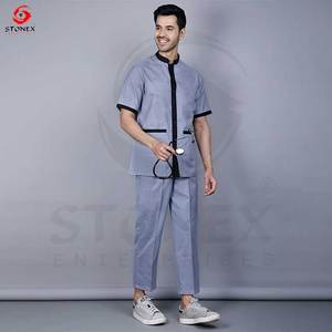 2024 venta al por mayor personalizado médico verde azulado pantalones uniformes conjuntos aptos Jogger Hospital uniformes enfermería femenina conjuntos con logotipo - Product Image 6