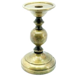 Bougeoir rond en fer, Design personnalisé, décoration de noël, laiton, finition dorée, meilleur vente - Product Image 1