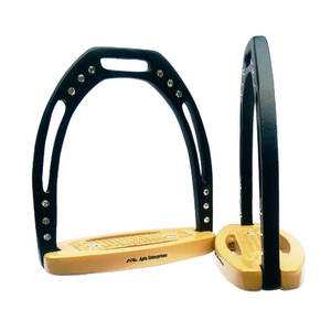 Estribos Ecuestres de Acero Inoxidable de Alta Calidad con Diseño Personalizable para Mayor Estabilidad y Equilibrio del Jinete - Product Image 1