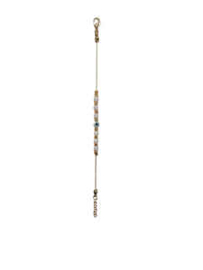 Bracelet en acier inoxydable plaqué zircon DAFNI BIG PAZAR - Cadeau tendance - Product Image 2