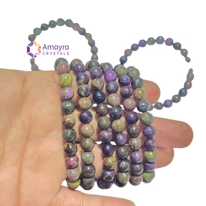 Pulsera de Estichtita de Piedras Preciosas al por Mayor, Ajustable, de Cristal Natural, Compre en Amayra Crystals, Artesanías de Piedras Semipreciosas - Product Image 1