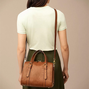 Luxury Stylish Design Men's Genuine Leather Crossbody Satchel <b>Bag</b> Messenger and Backpack for <b>Laptop</b> Carrying - Product Image 6