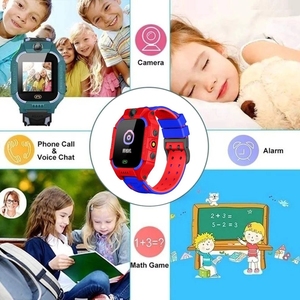 นาฬิกาสมาร์ทวอทช์เด็ก Sewer Q19 หน้าจอสัมผัส IPS ขนาด 1.44 นิ้ว ระบบระบุตำแหน่ง GPS LBS กันน้ำ IP67 เพื่อความปลอดภัยของเด็ก - Product Image 4