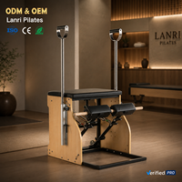 Chaise de Pilates en bois d'érable massif de haute qualité, chaise Wunda pour l'entraînement de force, studio, machine d'exercice à domicile