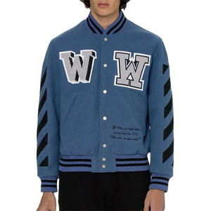 Veste universitaire confortable, imperméable, à capuche, avec logo en cuir sur le devant, pour les sports scolaires, décontractée, pour l'hiver - Product Image 5